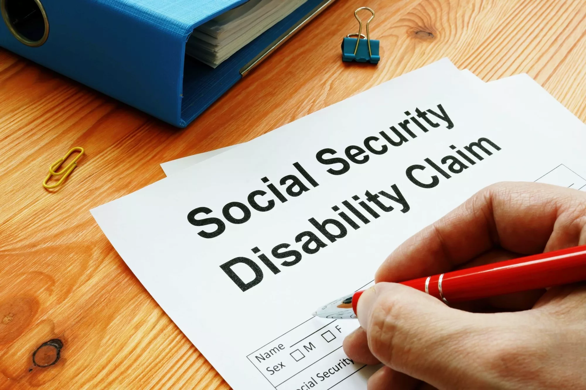 Social security disability application